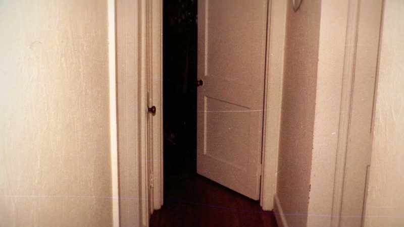 But when I opened the door