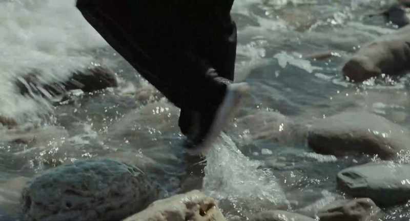 But as I stepped in the sea