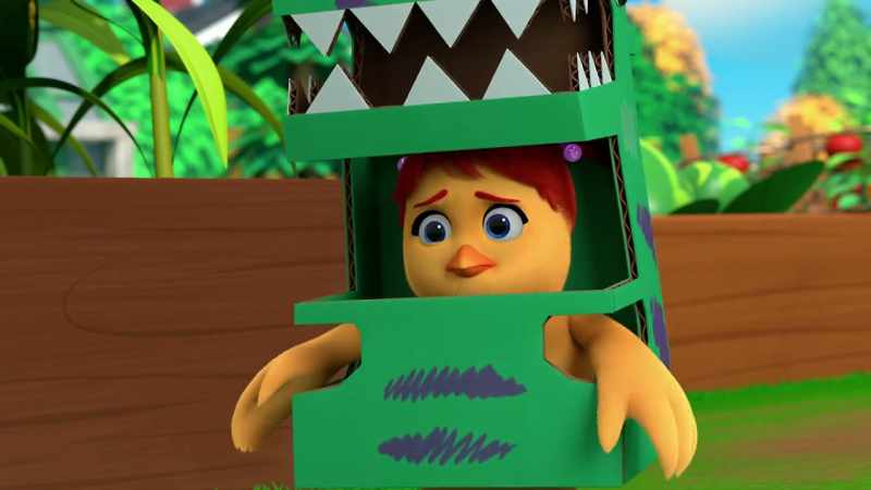But I was stuck. I never got to hunt for candy