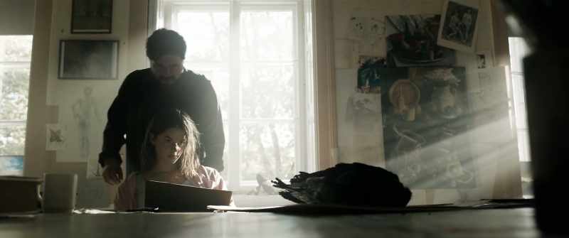 But I taught her to look behind the immediate