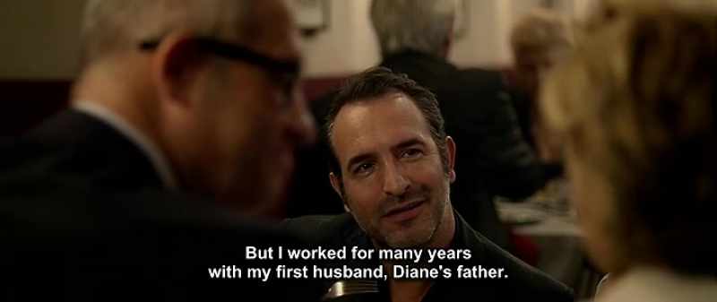But I worked for many years with my first husband, Diane's father