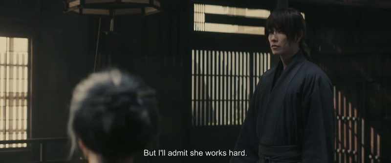 But I'll admit she works hard