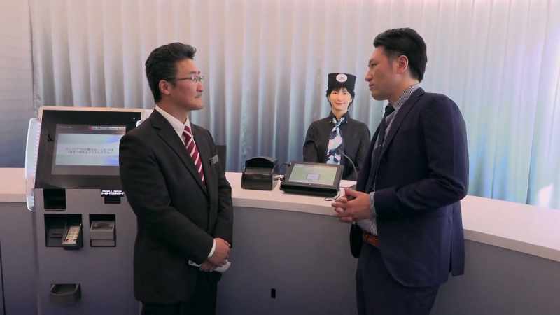 But I'm interested in your robot hotel