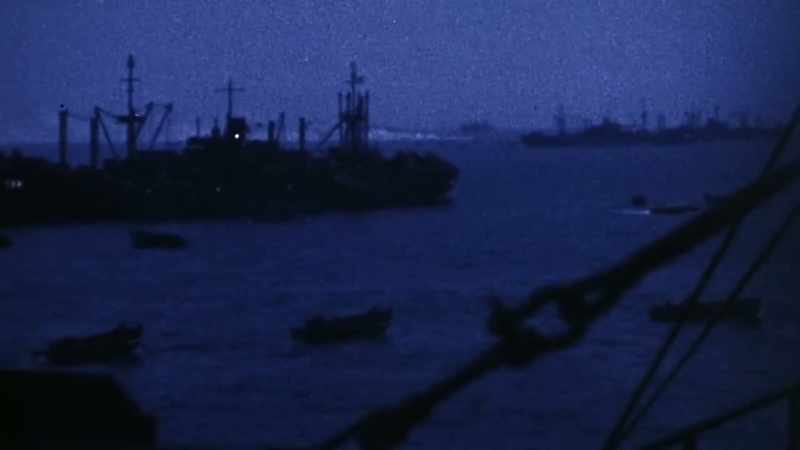 But in these pre-dawn waters, it's only beginning