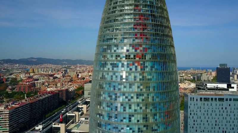 But it's also dotted with much more modern architectural gems