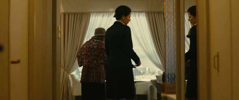 But it's nice that you can come here together with your husband