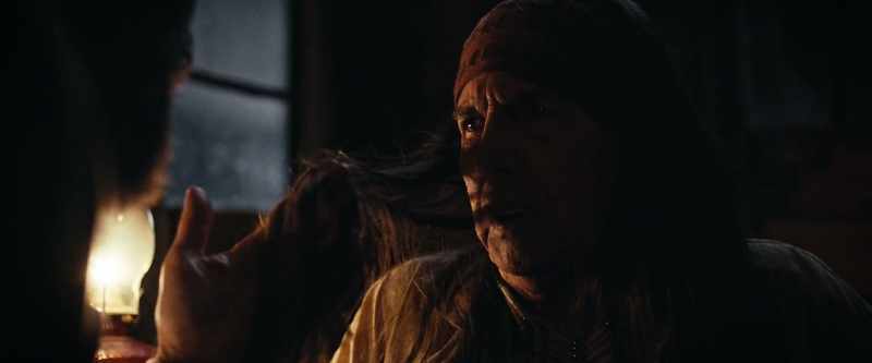 But I've never killed no injun before