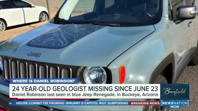 But his Jeep Renegade was discovered overturned