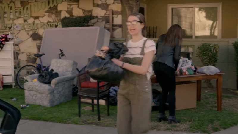 But they just kept throwing my stuff in garbage bags