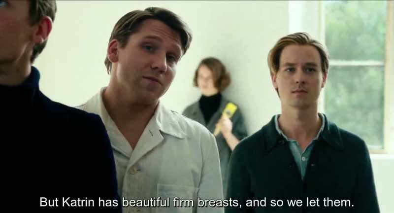 But Katrin has nice solid breasts, and so we leave her