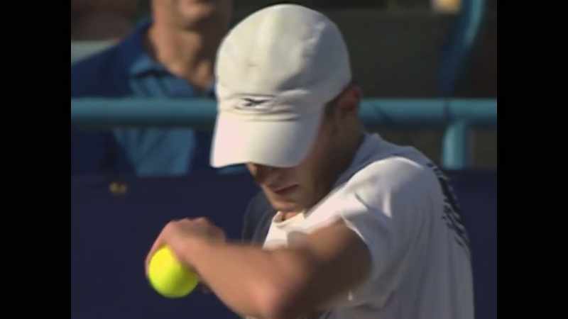 But he knows I know that, so he's probably gonna go to my backhand