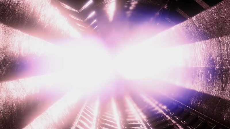 But lights going down, like a stereotypical