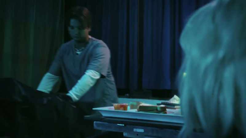 But Lucas gets back to work, transferring the body to the morgue