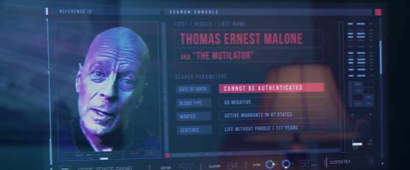 But Malone, he's an ex-cop
