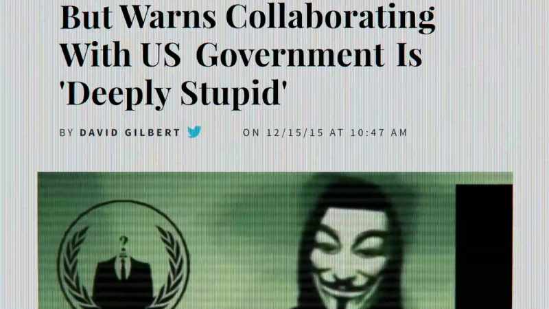 But many Anonymous members think that these tactics
