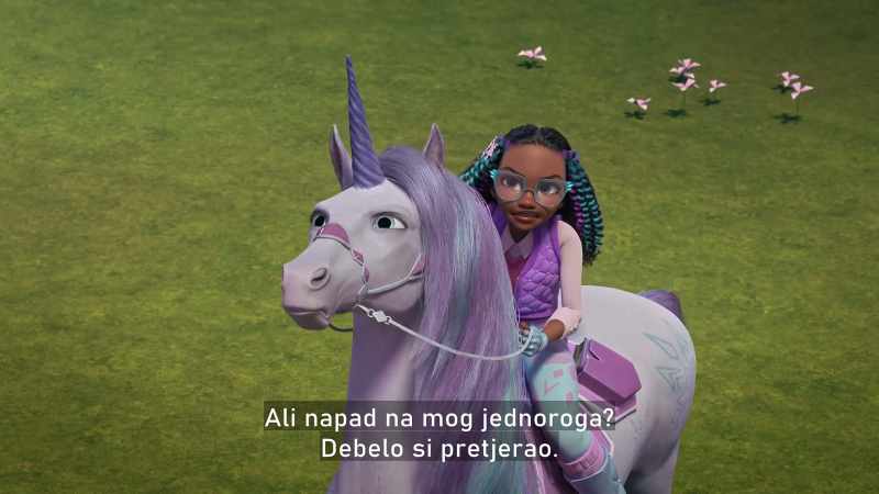 But messing with my unicorn? Way past the line, buddy