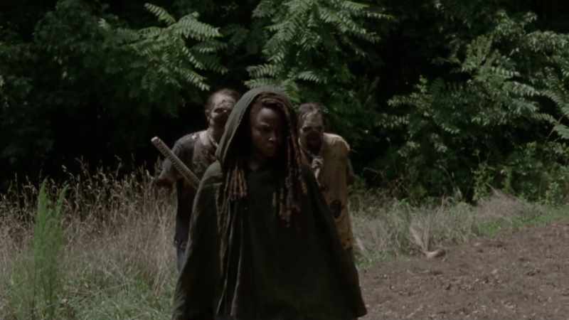 But when Michonne made a fateful discovery