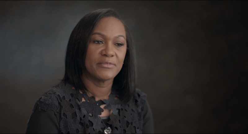 But her mother was... the disciplinarian