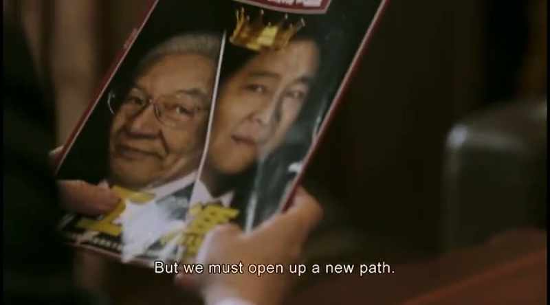 But we must open up a new path