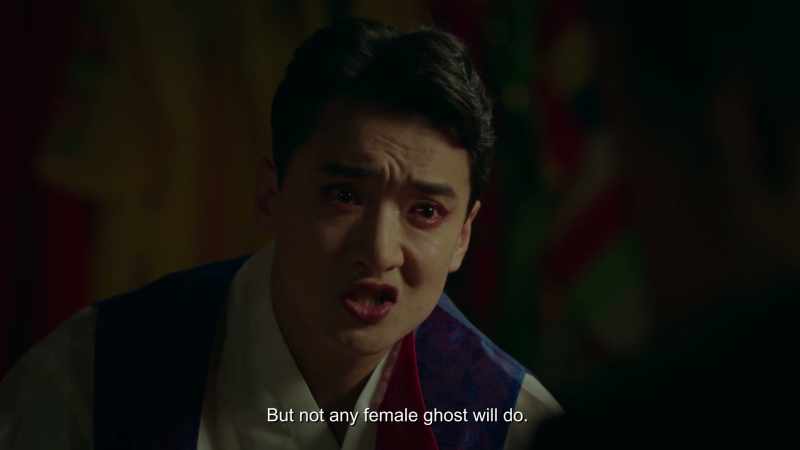 But not any female ghost will do