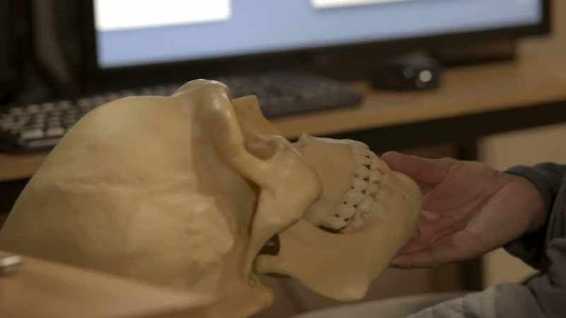 But now, we have this 3D model that we can actually take and show to other scientists
