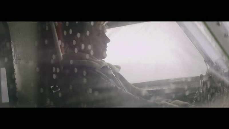But now he's back in the pilot seat, testing a new plane