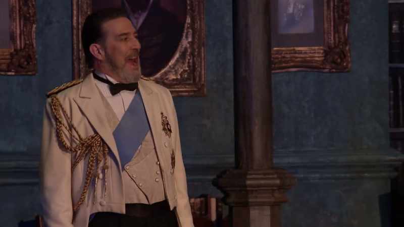 But now, our cousin Hamlet, and our son