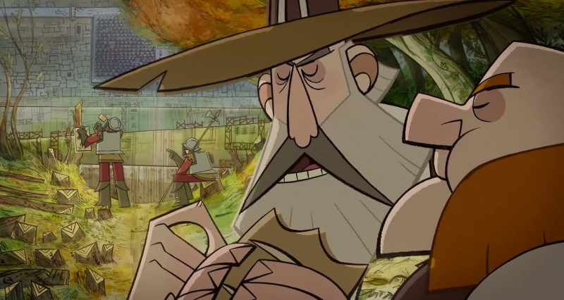 But if old Lord Ironside doesn't sort out those wolves