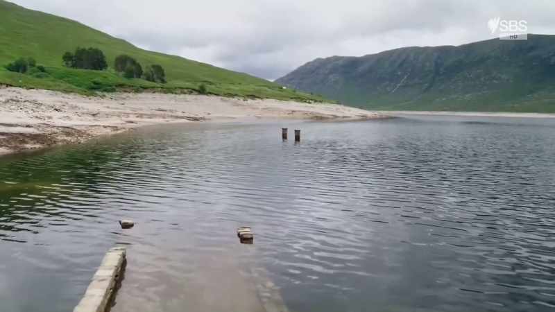 But on special days, when the water's very low