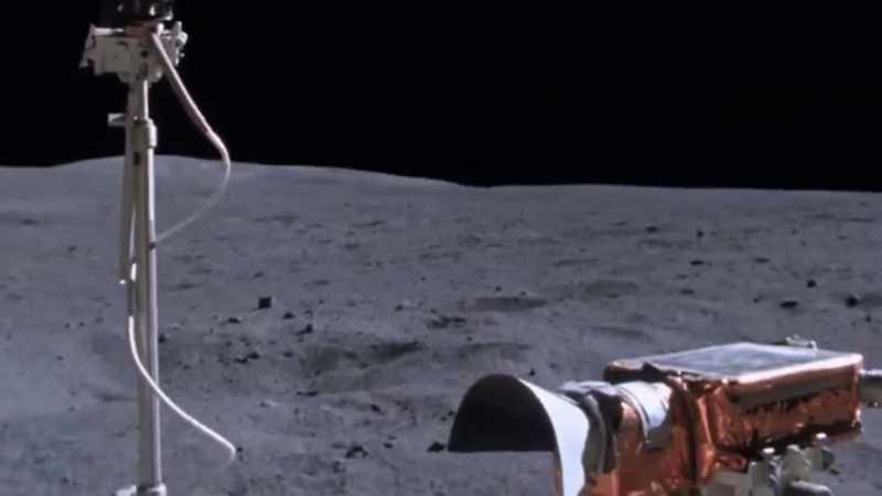But on its third and final day on the moon