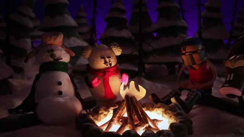 But only backwards Tonya Harding here knows how to make a fire