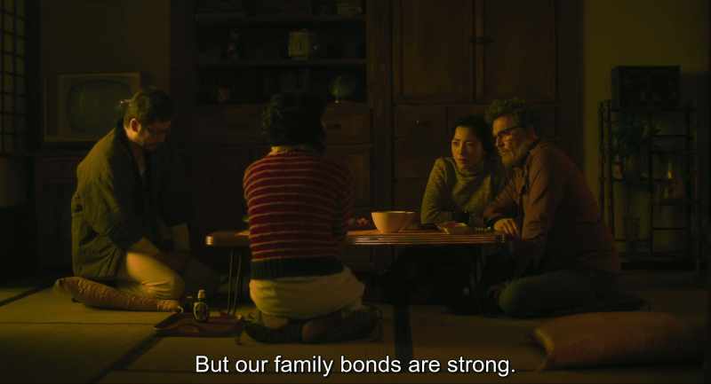But our family bonds are strong