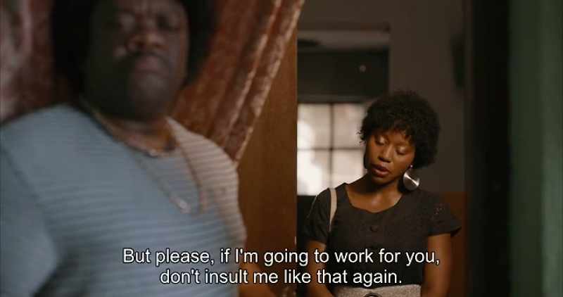 But please, if I'm going to work for you, don't insult me like that again