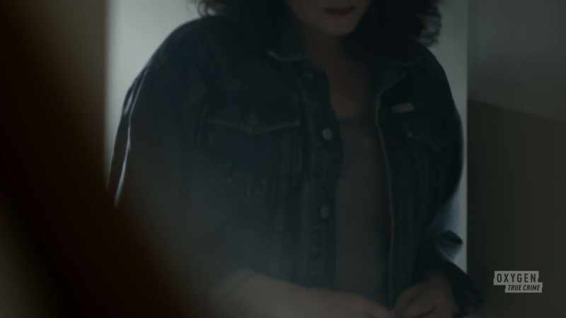 But she seems to be afraid of something or someone