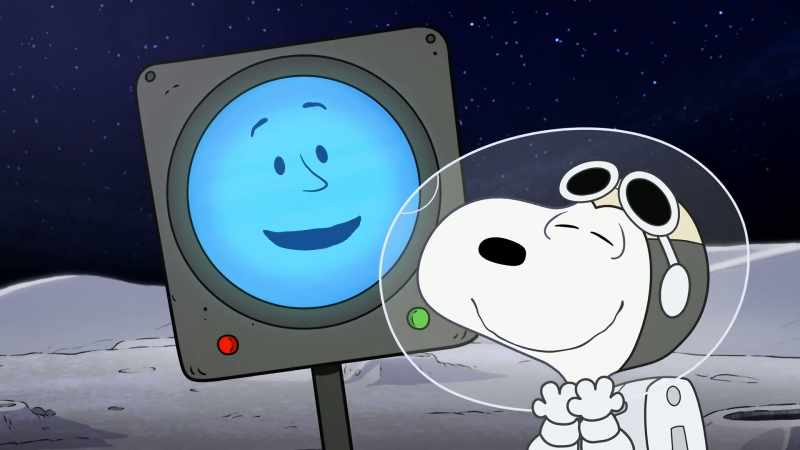 But Snoopy will get to drive the lunar rover