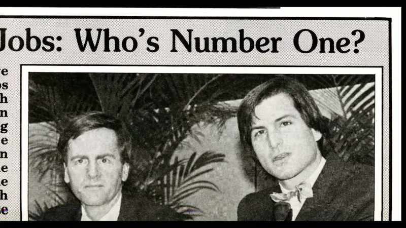 But Steve and John Sculley didn't agree about what to do with it
