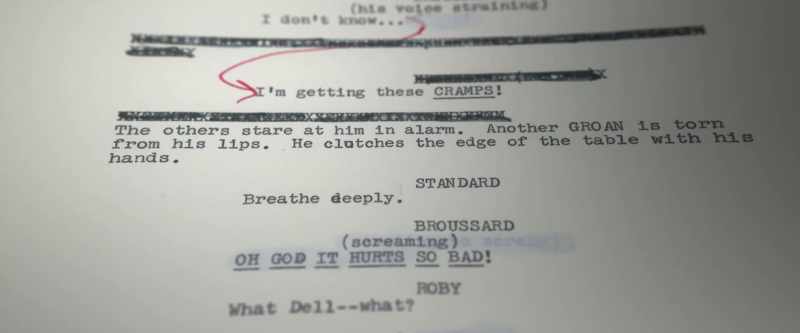 But he stopped, page whatever, 30, whatever it was, and went