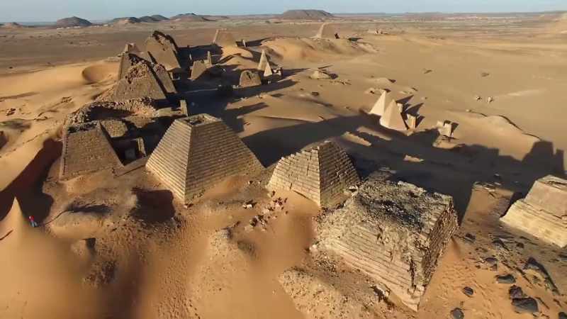 But Sudan's pyramids