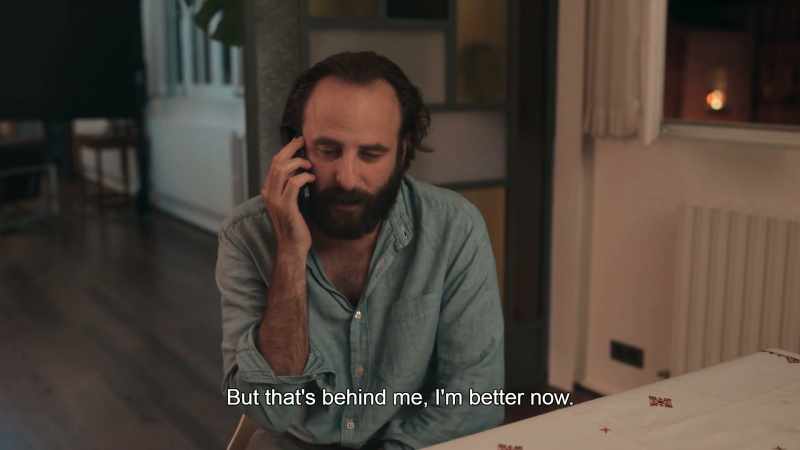 But that's behind me, I'm better now