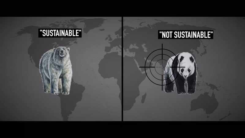 But that's like essentially saying that it's more sustainable