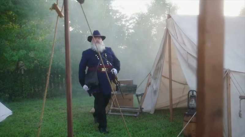 But the army made him a captain