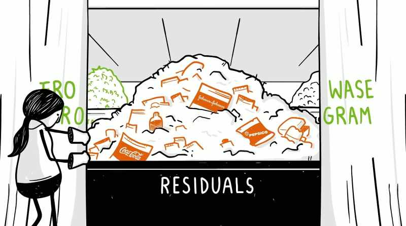 But the beauty of a zero-waste program