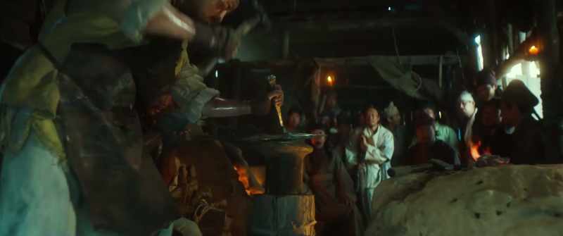 But even the blacksmith