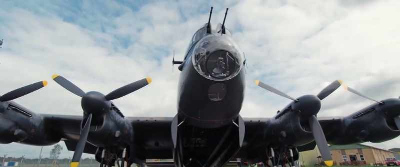 But before the bomber's arrival, Britain was fighting for survival