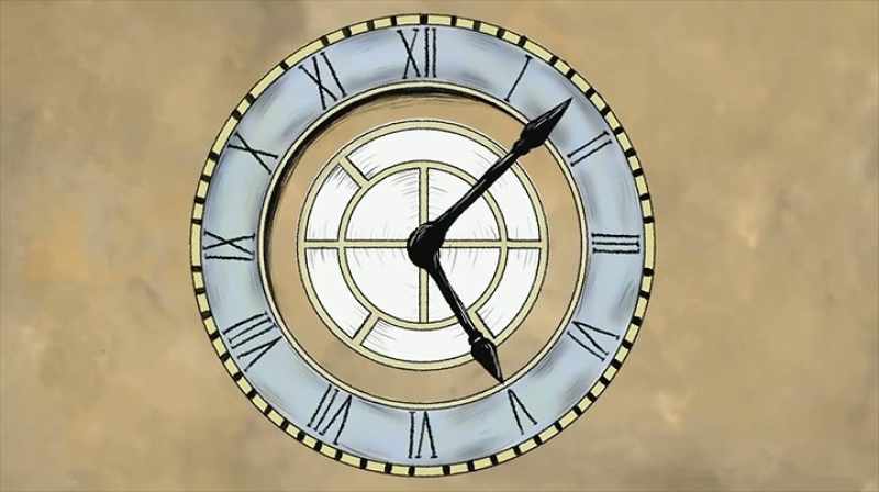 But when the clock struck 5:12 a.M