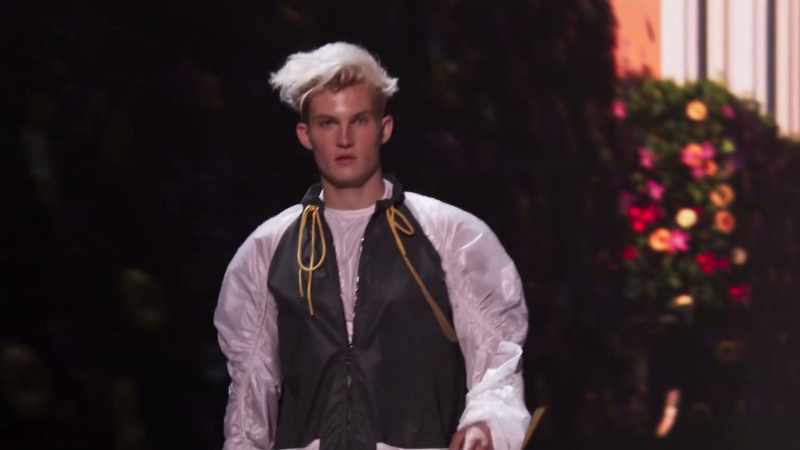 But the issue that I have is when it walked down the runway