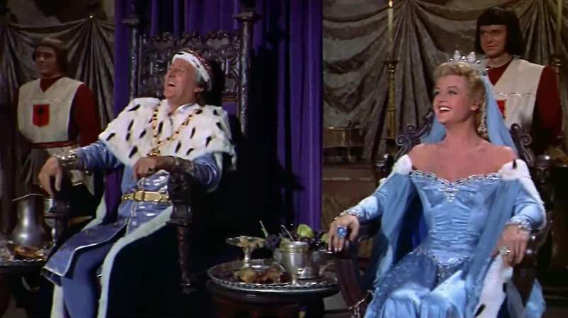 But the king was amused