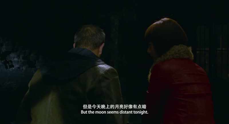 But the moon is pale tonight