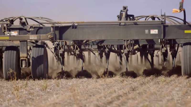 But the plough's chisel points, or tines, use the same simple principle