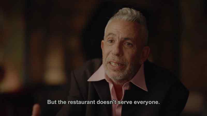 But the restaurant doesn't serve everyone